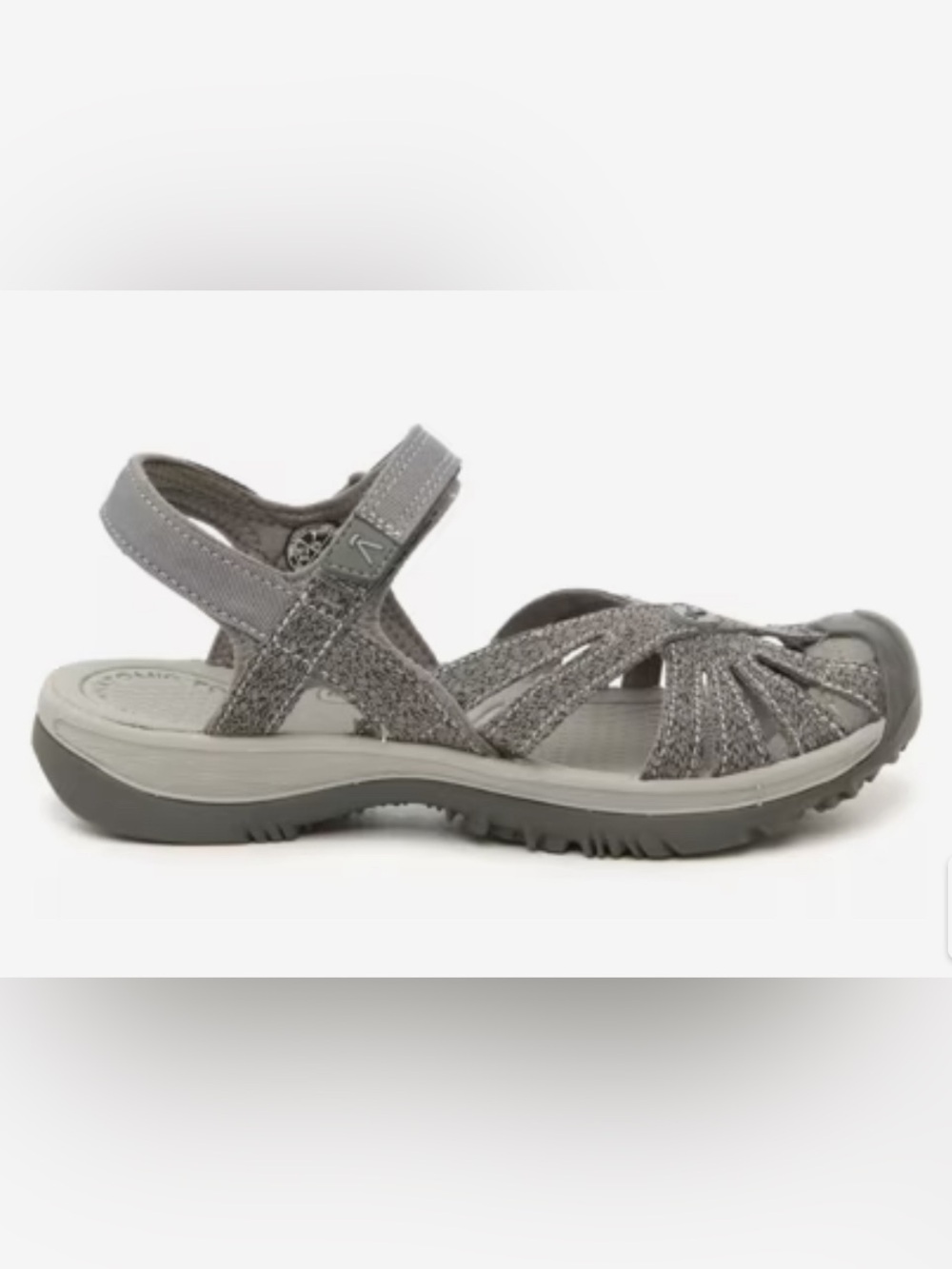 KEEN Rose Sandals Women’s Size 10 Grey Outdoor Hiking Water Shoes Comfort - Picture 5 of 14